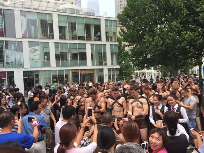 Spartan Warriors Arrested In Beijing After Publicity Stunt Goes Wrong (12 pics)