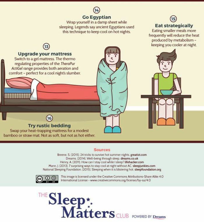 16 Ways You Can Stay Cool While Sleeping In The Summer Heat (6 pics)
