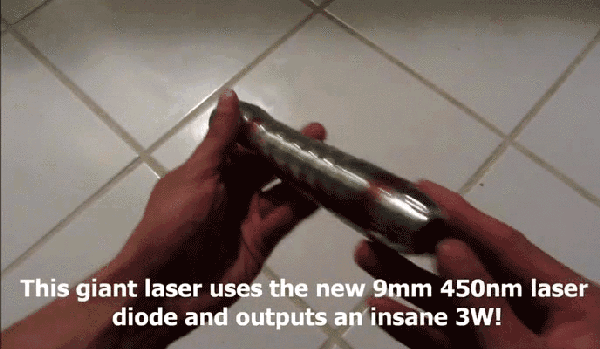 This Powerful Homemade Light Saber Can Be Made For Less Than $100 (8 gifs)