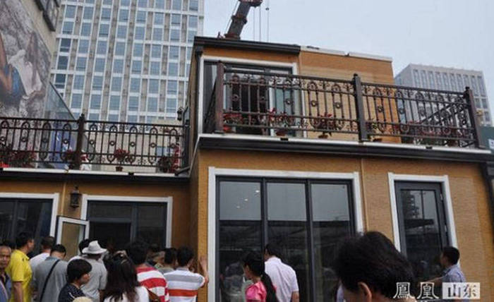 This Chinese Company Put A House Together In Only 3 Hours (28 pics)