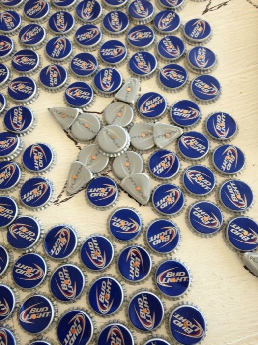 Artist Turns Thousands Of Beer Bottle Caps Into Something Truly Amazing (13 pics)