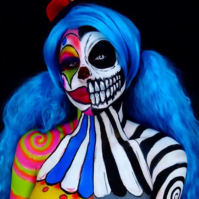 Artist Uses Herself As A Canvas To Create Mesmerizing Body Paintings (13 pics)