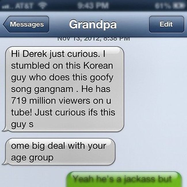20 Times Grandparents Sent Hilarious Text Messages (20 pics)