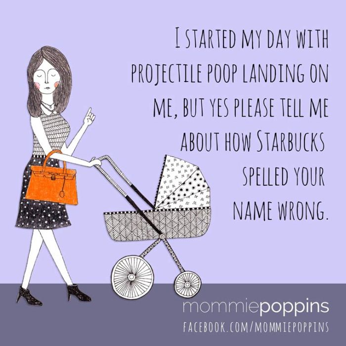 Mommie Poppins Is The Mom Every Pregnant Woman Can Relate To (20 pics)