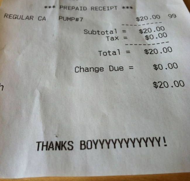 Receipts That Are Actually Worth Keeping (29 pics)