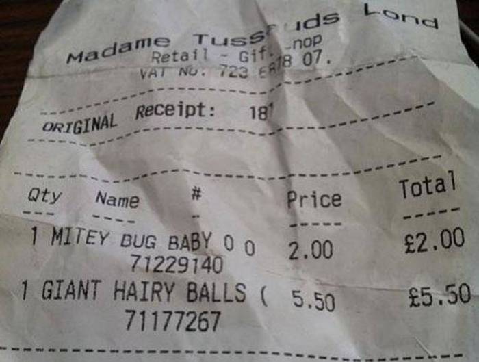 Receipts That Are Actually Worth Keeping (29 pics)