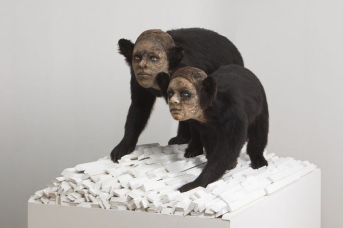 Taxidermy With Human Faces Is Terrifying (30 pics)