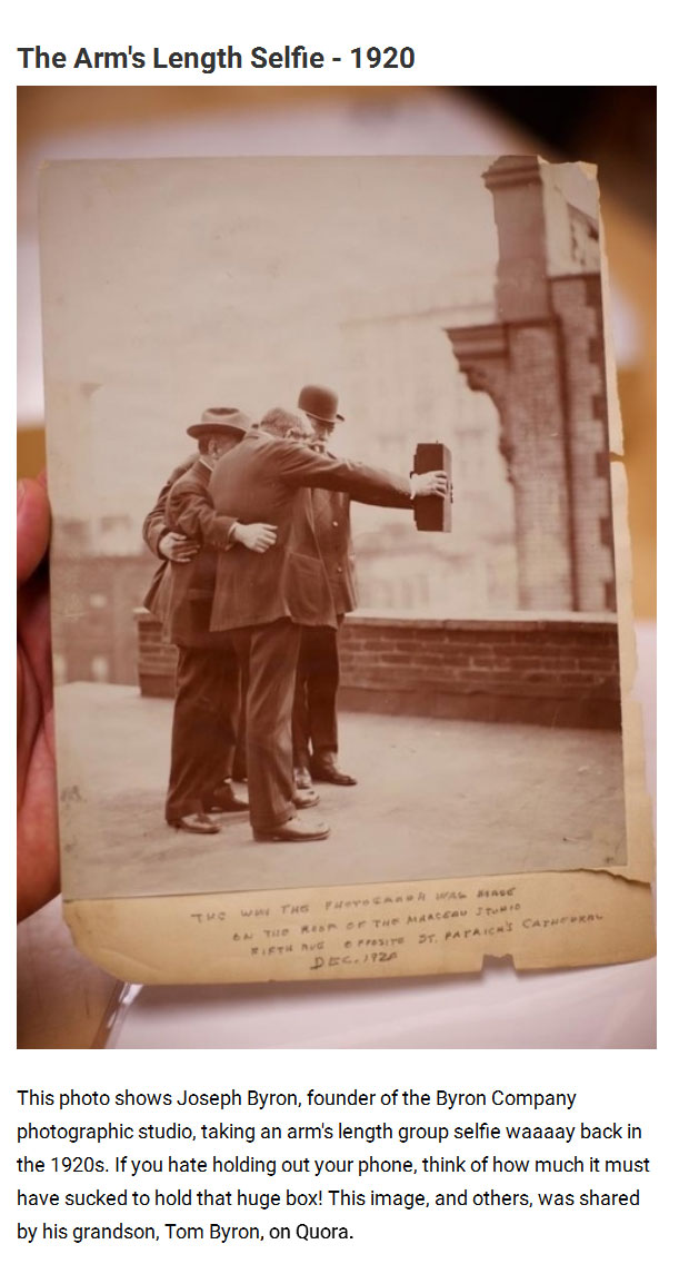 See The Evolution Of The Selfie In 13 Historical Snapshots (14 pics)