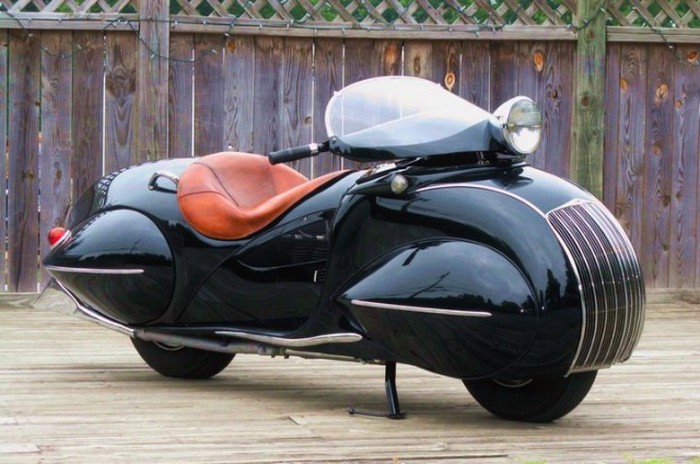 The 1934 Henderson Streamline Is One Of The Most Unique Motorcycles Ever (9 pics)