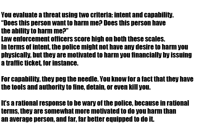 The Psychology Behind Why We're Afraid Of Police (2 pics)