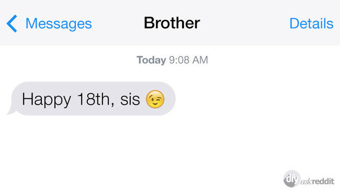 Accidental Winky Faces Turn Innocent Texts Into Awkward Conversations (15 pics)