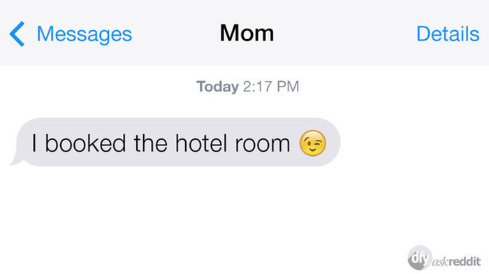 Accidental Winky Faces Turn Innocent Texts Into Awkward Conversations (15 pics)
