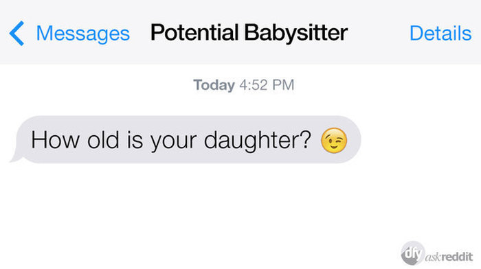 Accidental Winky Faces Turn Innocent Texts Into Awkward Conversations (15 pics)