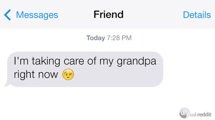 Accidental Winky Faces Turn Innocent Texts Into Awkward Conversations (15 pics)