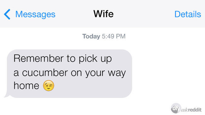 Accidental Winky Faces Turn Innocent Texts Into Awkward Conversations (15 pics)