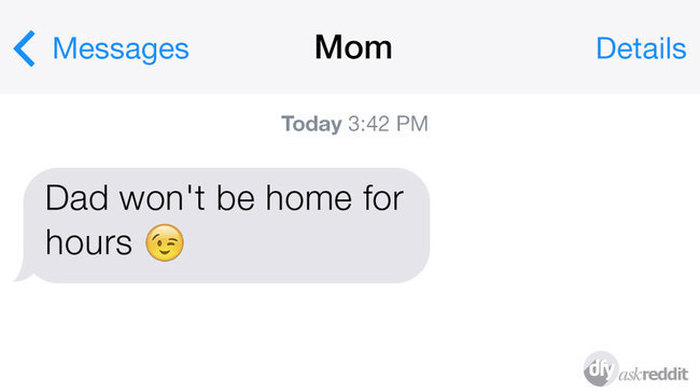 Accidental Winky Faces Turn Innocent Texts Into Awkward Conversations (15 pics)