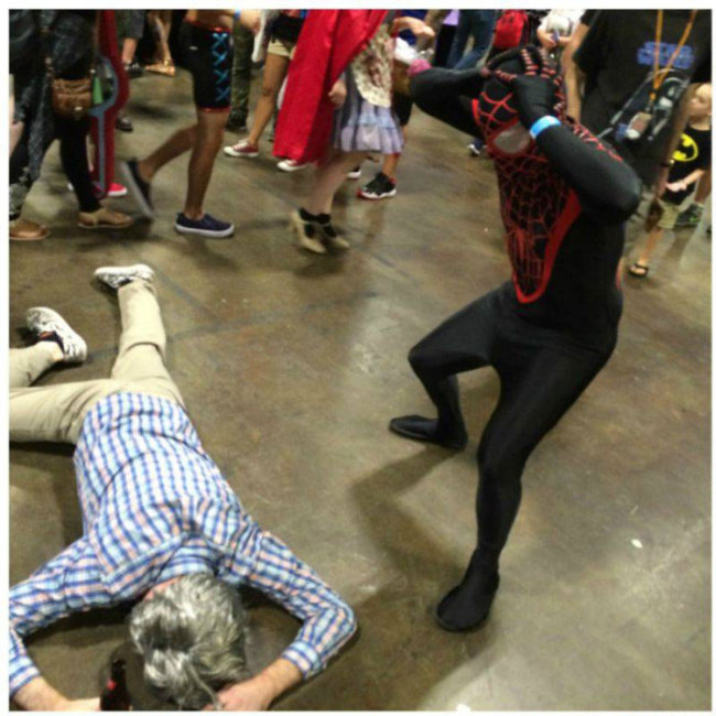 Spider-Man Reacts To Drunk Uncle Ben (9 pics)
