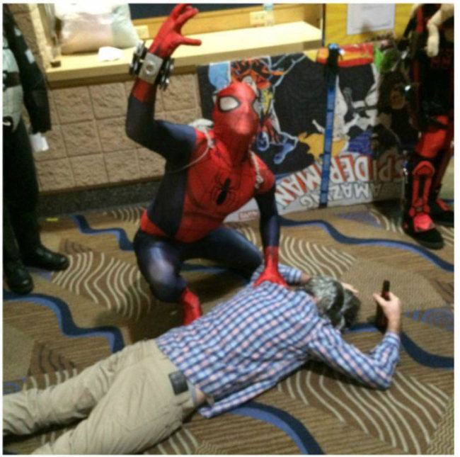 Spider-Man Reacts To Drunk Uncle Ben (9 pics)