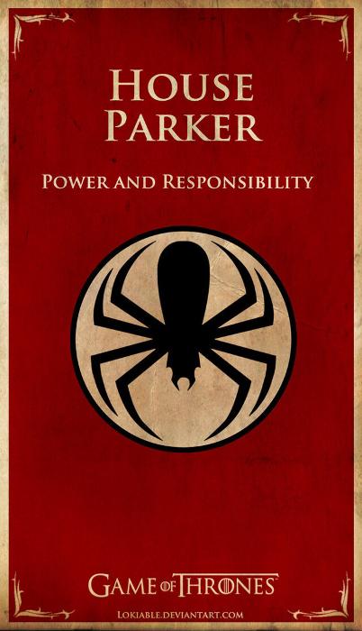 If Famous Pop Culture Characters Had Their Own Game of Thrones House Symbols (16 pics)