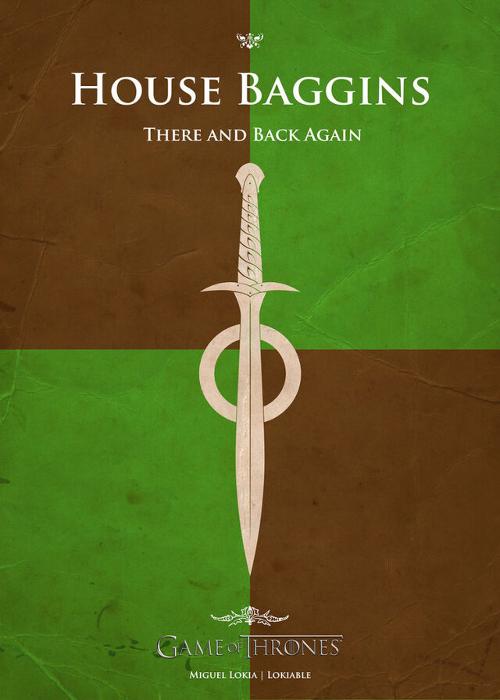 If Famous Pop Culture Characters Had Their Own Game of Thrones House Symbols (16 pics)