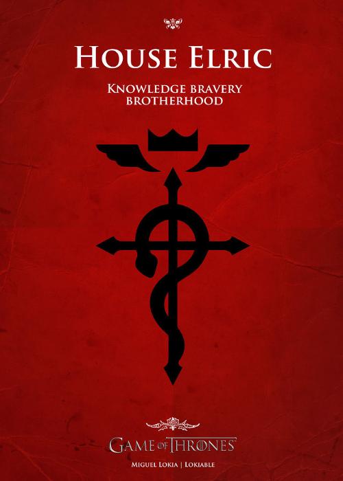 If Famous Pop Culture Characters Had Their Own Game of Thrones House Symbols (16 pics)
