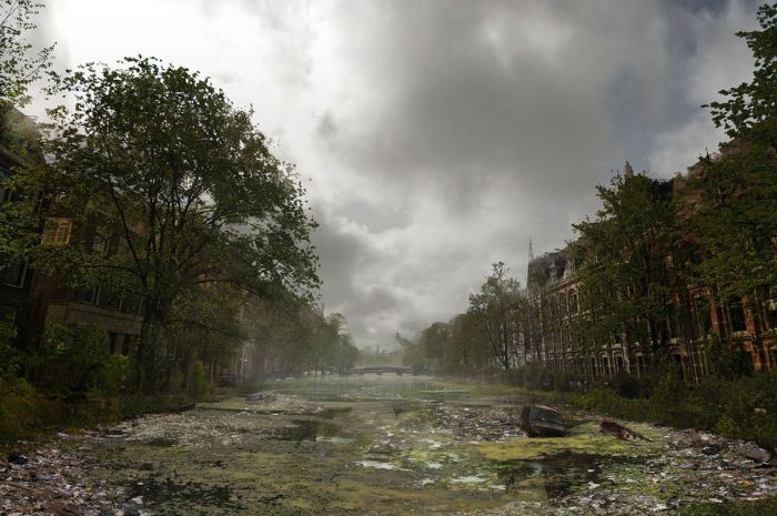 What The World Would Look Like Before And After The Apocalypse (56 pics)
