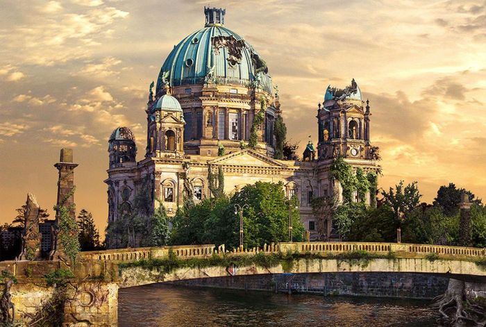 What The World Would Look Like Before And After The Apocalypse (56 pics)