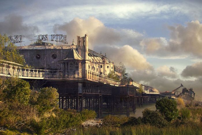 What The World Would Look Like Before And After The Apocalypse (56 pics)