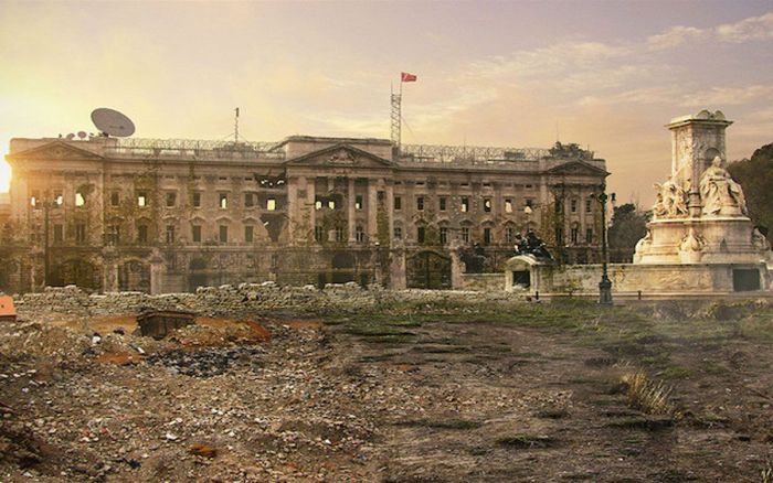 What The World Would Look Like Before And After The Apocalypse (56 pics)
