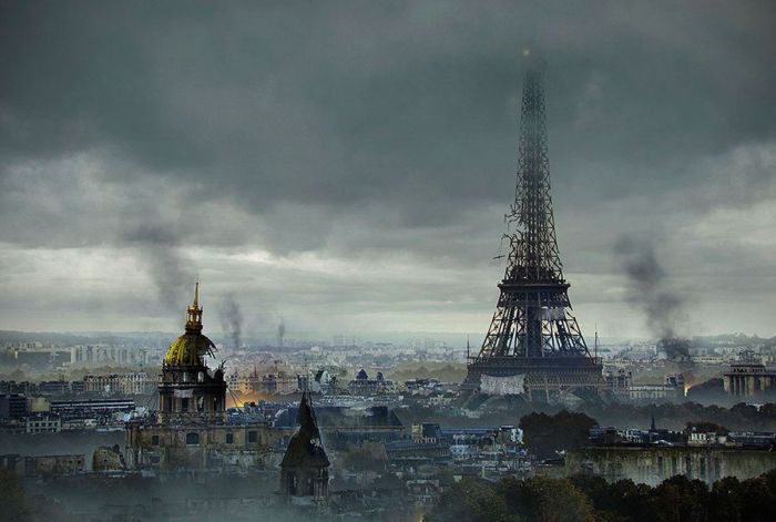 What The World Would Look Like Before And After The Apocalypse (56 pics)
