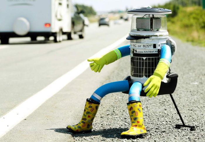 The Hitchhiking Robot Lasted Two Weeks In America Before It Was Murdered (4 pics)