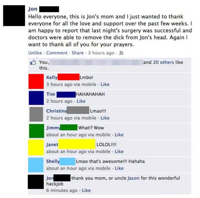 Forgetting To Log Out Of Facebook Was A Big Mistake (29 pics)