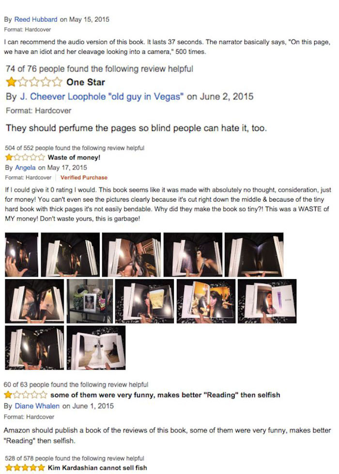 Kim Kardashian’s Book Is Getting Crushed By Reviews On Amazon (6 pics)