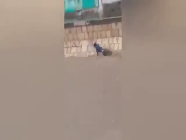 Guy Saves A Kid From A Watery Death