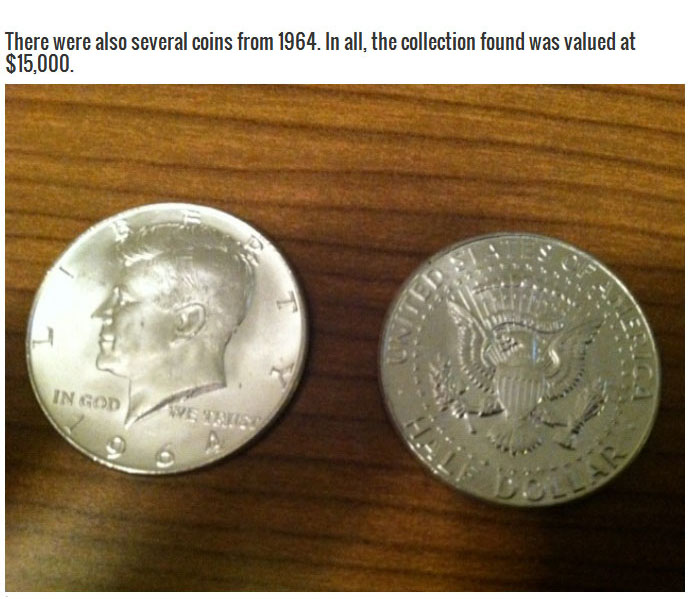 After Cracking Open Their Grandma's Safe They Found Some Serious Loot (7 pics)