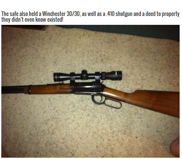 After Cracking Open Their Grandma's Safe They Found Some Serious Loot (7 pics)