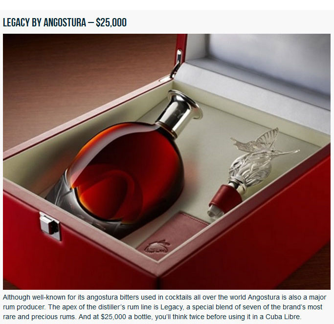 Take A Look At The Most Expensive Booze In The Entire World (10 pics)