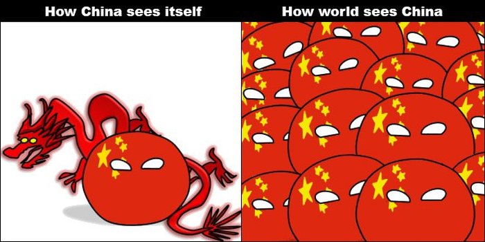 How Each Country Sees Itself Compared To What The Rest Of The World Sees (12 pics)
