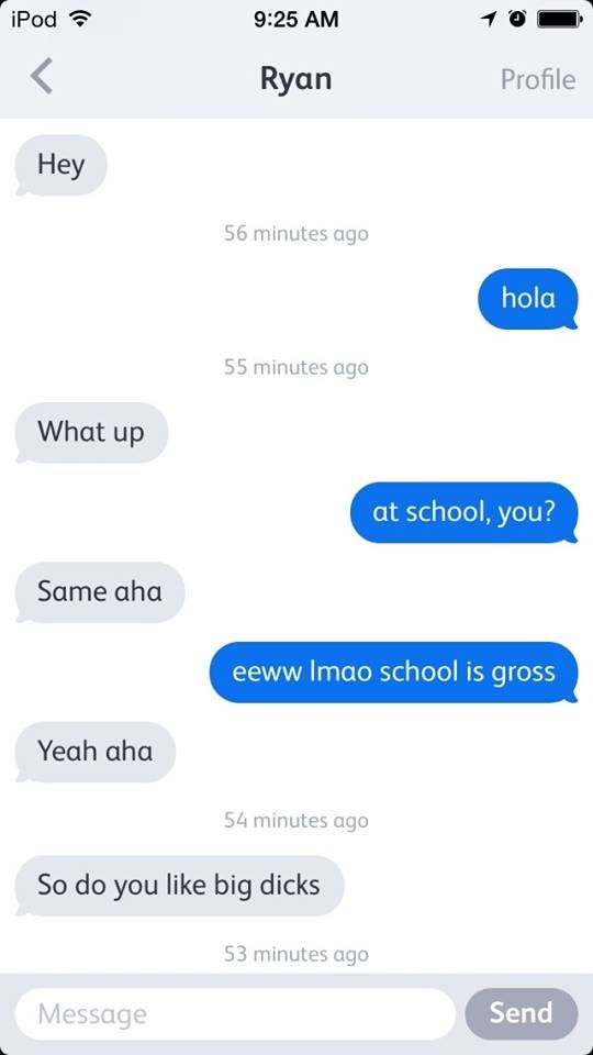 Girl Trolls Creepy Guy Trying To Sext Her (6 pics)