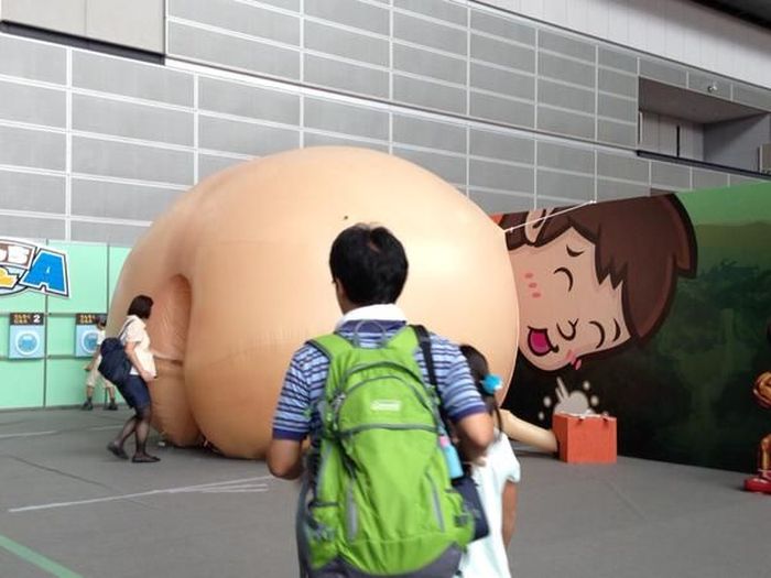 Japan Now Has An Exhibit That Lets You Walk Through A Giant Butthole (2 pics)