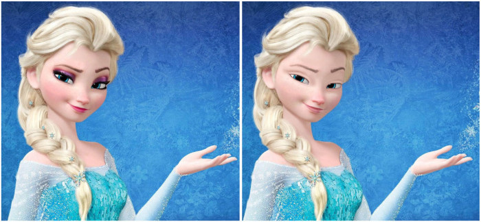 See What These Famous Disney Princesses Would Look Like Without Makeup (16 pics)
