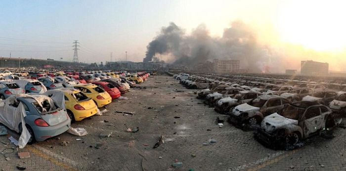 The Chinese City Of Tianjin Will Never Be The Same After This Massive Explosion (41 pics)