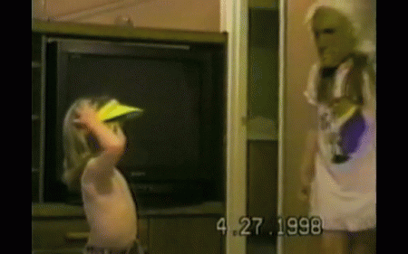 16 Awesome Gifs Of People And Things Scaring Kids (16 gifs)
