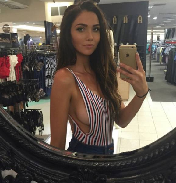 You Can't Stop These Sexy Ladies From Showing Off Their Sideboobs (57 pics)