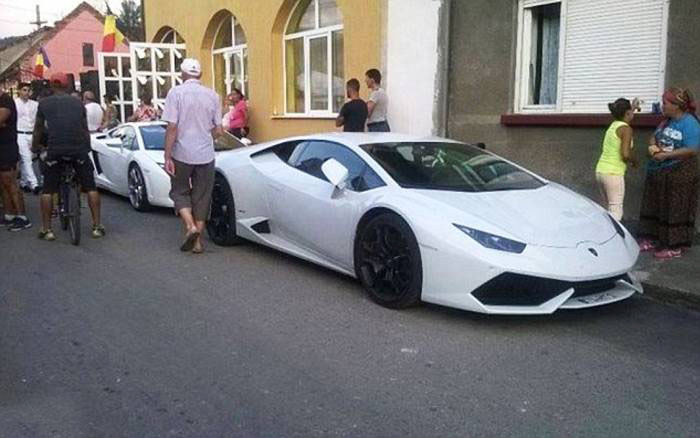 More Than 200 Supercars Showed Up To This Gypsy Wedding (11 pics + video)