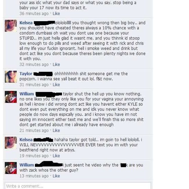 Facebook Fights That Escalated Quickly And Ended Badly (10 pics)