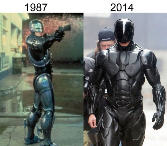 Classic Movie Shots Get Compared To Their Modern Remakes (19 pics)