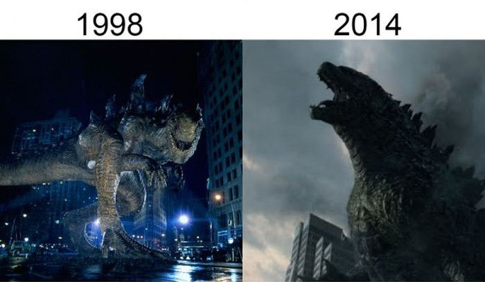 Classic Movie Shots Get Compared To Their Modern Remakes (19 pics)