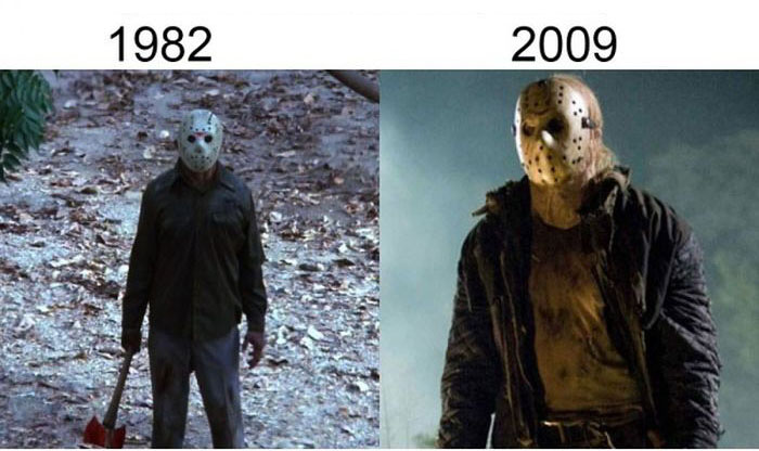 Classic Movie Shots Get Compared To Their Modern Remakes (19 pics)