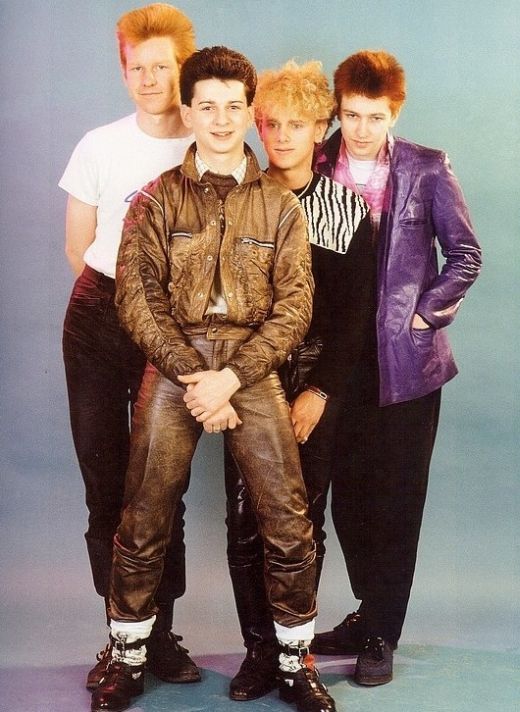 Depeche Mode Back In the Day And Today (2 pics)